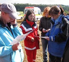 Rettungshundestaffel-Informationsaustausch